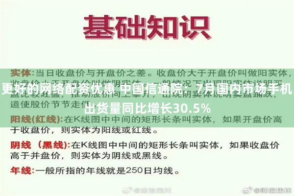 更好的网络配资优惠 中国信通院：7月国内市场手机出货量同比增