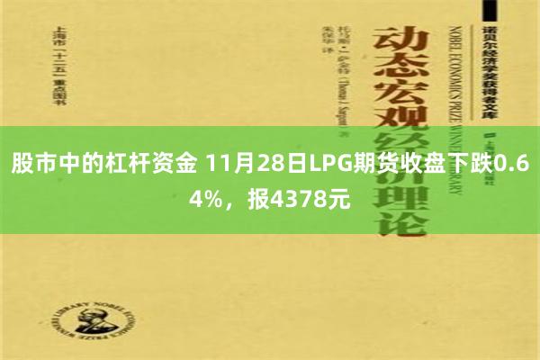 股市中的杠杆资金 11月28日LPG期货收盘下跌0.64%，