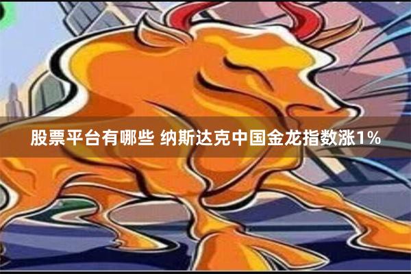 股票平台有哪些 纳斯达克中国金龙指数涨1%